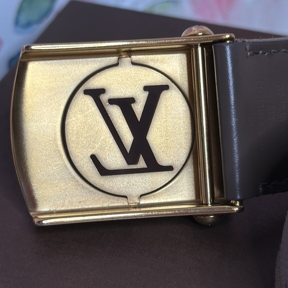 💯Authentic Louis Vuitton Monogram Canvas LV Cut Belt 80CM🍀 - Picture 7 of 15